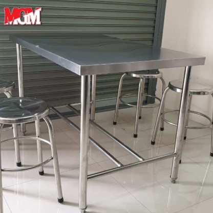 รับผลิตชุดโต๊ะเก้าอี้สแตนเลส - โรงงานผลิตเครื่องครัวสแตนเลส - MGM STAINLESS