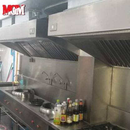 ออกแบบและติดตั้งครัวสแตนเลสร้านอาหาร - โรงงานผลิตเครื่องครัวสแตนเลส - MGM STAINLESS